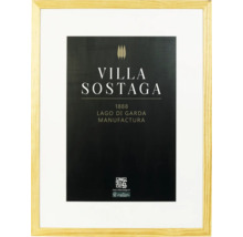 Image encadrée Villa Sostaga avec cadre en bois et passe partout
