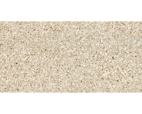 Carrelage aspect terrazzo avec structure granuleuse fine