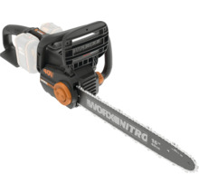 Tronçonneuse à batterie Worx Nitro 40 volts avec guide de 40 centimètres pour le jardin