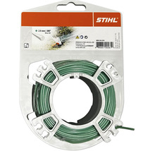 Fil de coupe STIHL pour débroussailleuses, diamètre 2,0 millimètres, longueur 14 mètres, sur bobine en emballage blister.