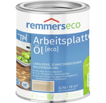 Huile pour plan de travail Remmers eco incolore mat 0,75 litre pour bois intérieur.