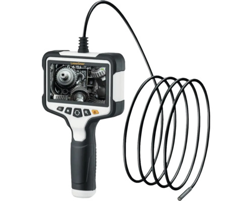 Caméra d inspection Laserliner avec écran et câble de caméra flexible pour examiner les cavités et les endroits difficiles d accès.