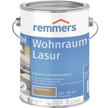 Lasure pour espaces de vie Remmers Toskanagrau 2,5 litres pour bois en intérieur