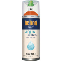 Belton Free Aqua Colours Lackspray in Reinorange matt RAL 2004