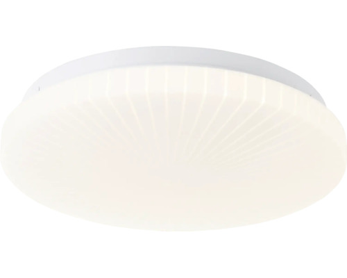 Plafonnier LED rond avec surface texturée pour une répartition uniforme de la lumière