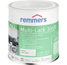 Remmers Multi Lack 3in1 Wetterschutzfarbe und Metallschutzlack weiss 0,375 Liter Dose für Holz Metall und Kunststoff