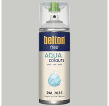 Belton free Aqua Colours Lackspray RAL 7035 lichtgrau matt