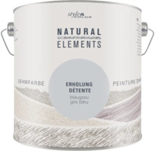 Seau de peinture à l'argile Style Color Natural Elements Détente gris bleu