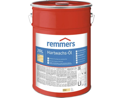 Remmers Hartwachs-Oel 20 Liter Gebinde fuer Holzoberflaechen im Innenbereich
