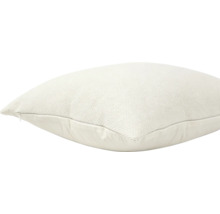 Coussin décoratif carré en textile avec surface texturée