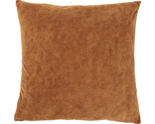 Coussin décoratif carré avec une structure de surface textile douce