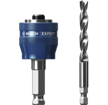 Bosch Expert Schnellwechselhalter für Bohrer mit Sechskantschaft und Metallbohrer