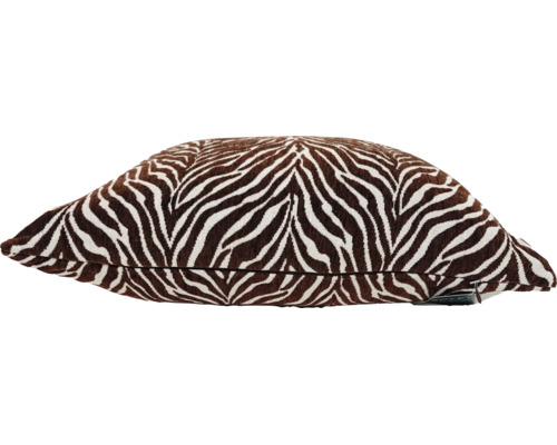 Zierkissen mit Zebrastreifenmuster
