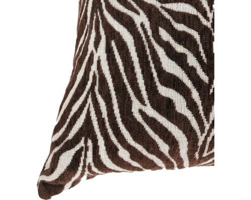 Zierkissenbezug mit Zebrastreifenmuster