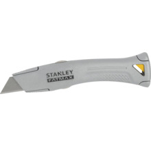 Couteau universel Stanley FatMax avec lame rétractable et poignée ergonomique