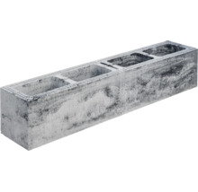 Jardinière rectangulaire en béton pour le jardin