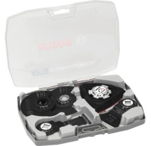 Kit d accessoires Bosch Starlock pour outils multifonctions dans un coffret en plastique