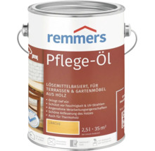 Huile d entretien Remmers Mélèze 2,5 litres pour bois extérieur comme terrasses et meubles de jardin