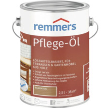 Huile d entretien Remmers Bangkirai 2,5 litres pour surfaces en bois extérieur, à base de solvant
