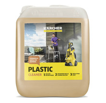 Nettoyant pour plastique Kärcher en bidon pour le nettoyage des surfaces en plastique en extérieur