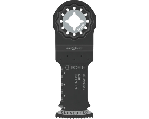 Lame de scie plongeante Bosch Starlock AIZ 32 EPC pour bois pour outils multifonctions avec fixation Starlock