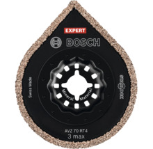 Lame segment multi-outil Bosch Starlock AVZ 70 RT4 pour matériaux minéraux