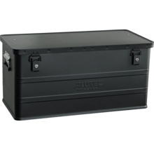 Alutec München Aluminiumbox mit zwei abschließbaren Spannverschlüssen zur sicheren Lagerung und zum Transport von Werkzeugen und Material.
