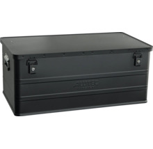 Aluminium Transportbox von Alutec mit Deckel und zwei Schlössern zur sicheren Aufbewahrung
