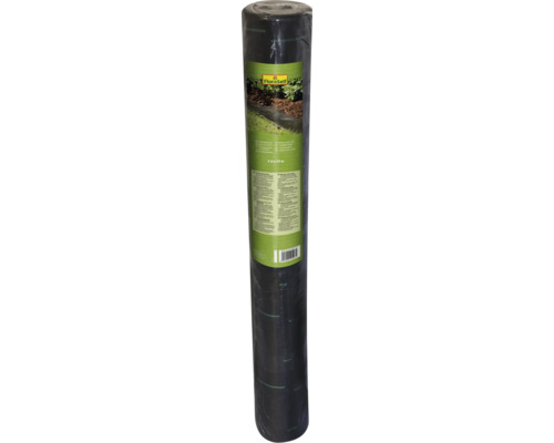 FloraSelf Unterbodengewebe Rolle 2 x 25 Meter zur Unkrauthemmung und Bodenstabilisierung im Garten.