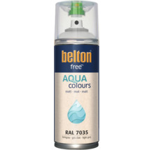 belton free Aqua Lack Spray matt RAL 7035 lichtgrau