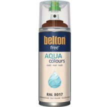 Belton Free Aqua Colours Sprühlack in Schokoladenbraun RAL 8017 mit matter Oberfläche in der Sprühdose