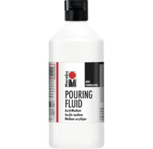 Médium acrylique Marabu Pouring Fluid dans un flacon en plastique pour la peinture acrylique