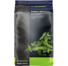 Substrat de fond actif Dennerle Scaper Soil pour aquariums eau douce 4 litres avec granulométrie 1 à 4 millimètres
