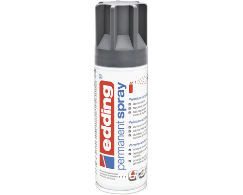Bombe de peinture acrylique Edding Permanent Spray pour usage intérieur et extérieur