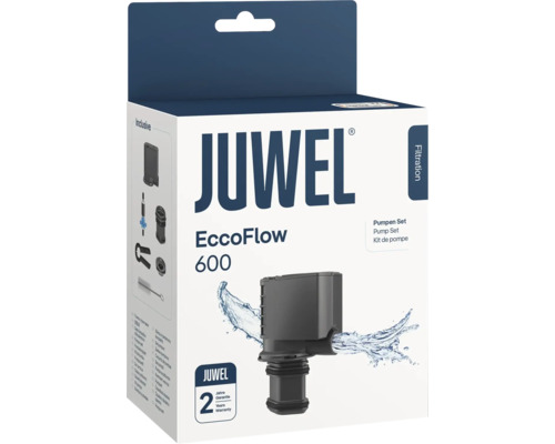 Juwel EccoFlow 600 Pumpenset für Aquarienfilter inklusive Zubehör und zwei Jahren Garantie in der Produktverpackung