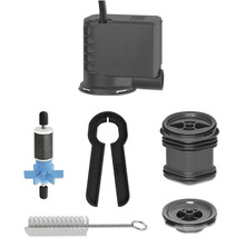 Kit de pieces de rechange pour pompe aquarium Juwel comprenant corps de pompe, rotor, joints, outil et brosse de nettoyage