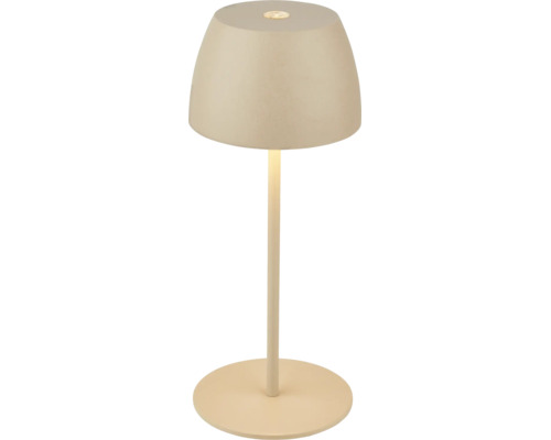 Lampe de table LED moderne avec tête en forme d abat jour et base ronde pour éclairage intérieur