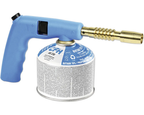Brûleur de mauvaises herbes CFH UG 230 avec cartouche de gaz pour travaux de soudure