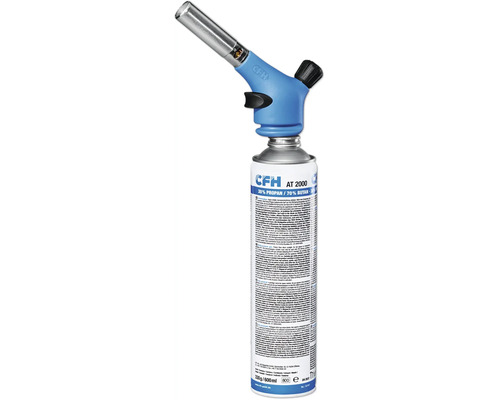 Chalumeau à gaz CFH AT 2000 avec cartouche de gaz propane butane pour bricolage