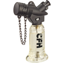 Chalumeau CFH avec cartouche de gaz transparente et verrouillage de sécurité