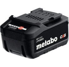 Metabo LiPower AkkuPack mit 18 Volt und 5,2 Amperestunden für Elektrowerkzeuge