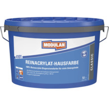 Modulan Reinacrylat Hausfarbe im 5 Liter Eimer für Beton und Fassaden