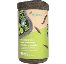 Andermatt Biogarten barrière anti-limaces en laine de mouton 5 mètres pour lutter naturellement contre les limaces