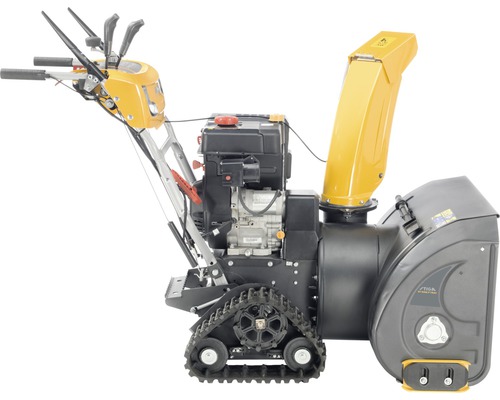 Schneefräse mit Raupenantrieb