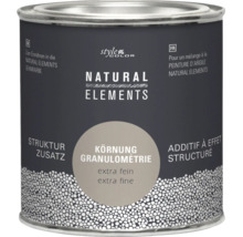 Additif de structure Natural Elements de Stylecolor en pot pour peinture à l'argile avec grain extra fin à mélanger.