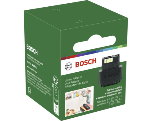 Adaptateur de ligne Bosch accessoire pour télémètre laser Zamo dans emballage