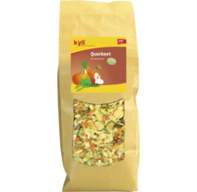 Aliment complémentaire végétarien pour chiens Kyli Querbeet, mélange de légumes séchés en sachet en papier