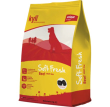 Kyli Soft Fresh Beef Hundefutter für erwachsene Hunde, 4,5 Kilogramm Trockenfutter mit frischem Fleisch, Leber und Schweizer Bergkräutern.