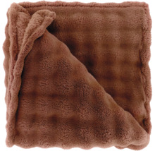 Plaid doux en tissu peluche confortable