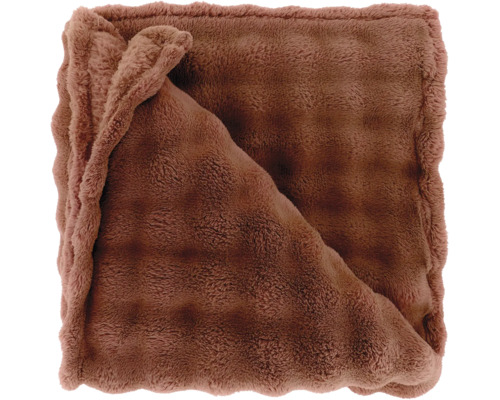 Plaid doux en tissu peluche confortable